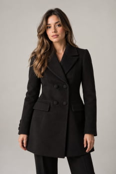 Casaco estilo blazer
