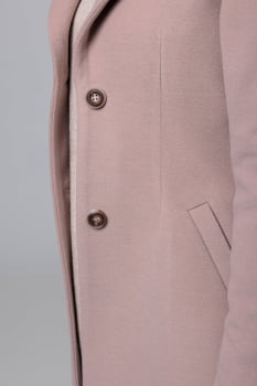 Casaco de lã estilo blazer alongado